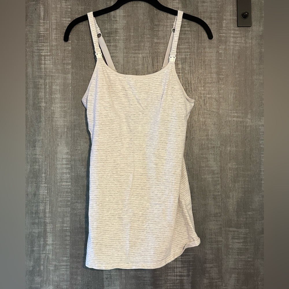 Nursing tank top